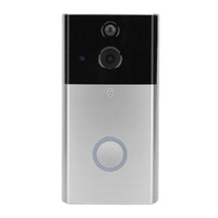 Hd 720P Security Camera Smart Wifi Video Doorbell Intercom Support Tf Card & Infrared Night Vision & Motion Detection App For Ios And Android - Silver thumbnail