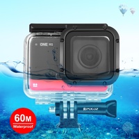 Waterproof 60m Diving Case for Insta360 one r 4k Camera thumbnail