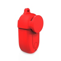 Silicone Case with Lens Cover for Insta360 Go 3 - White thumbnail