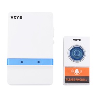 Home Music Remote Control Wireless Doorbell With 38 Polyphony Sounds White thumbnail
