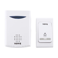 Wireless Doorbell With 38 Sounds And Remote Control thumbnail