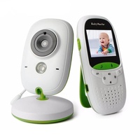 2.4 Wireless Baby Monitor With Lcd Night Vision & Two-Way Talk - White thumbnail