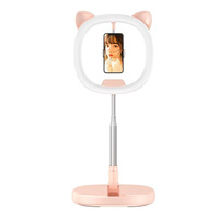 Beauty Eye Care Filling Light Holder for Live Streaming - White thumbnail