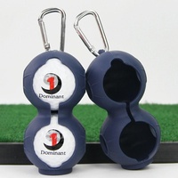 2-pack Golf Silicone Double-ball Protection Sleeves - Yellow thumbnail