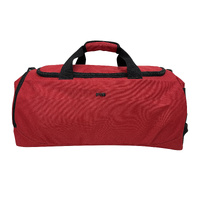 38L FIB Sports Duffle Bag Duffel Gym Canvas Travel Foldable - Red thumbnail