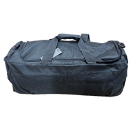 48 Litre FIB Sports Duffle Bag - Versatile and Durable Canvas Travel Companion in Black thumbnail