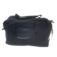 FIB Byron Cotton Canvas Overnight Bag Travel Luggage Duffle Duffel - Black thumbnail
