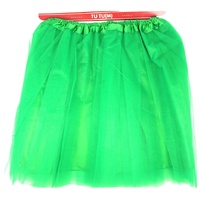 Green Tulle Ballerina Tutu – Medium, 3-Layer Adult Costume Australia Day thumbnail