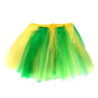 Green and Gold Yellow Adult Tutu – Cheer Australia Day Medium Size, 40cm Length Adjustable thumbnail