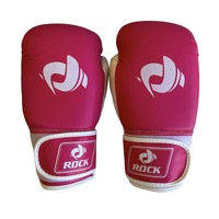 Rock Set of 2 Boxing Gloves MMA Training Fight Punch Bag Sparring Kickboxing 10oz thumbnail