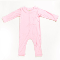 Ponchik Babies + Kids - Magnetic Bamboo Body Suit - Love - 0-3m thumbnail