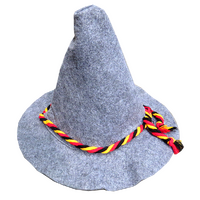 Adult Bavarian Beer Hat Oktoberfest German Octoberfest Costume Wizard thumbnail