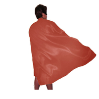 ADULT CAPE Costume Cloak Halloween Fancy Dress Coat Jacket Superhero Book Week - Red thumbnail