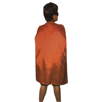 MEDIUM CAPE Kids Childrens Party Costume Vampire Halloween Coat School Team - Red thumbnail