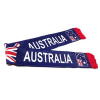 Australian National Flag SCARF Australia Day Costume Party w Fringe Souvenir thumbnail