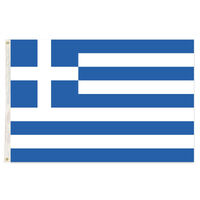 Greece Country Flag Greek Heavy Duty National Olympics Europe - 150cm x 90cm thumbnail