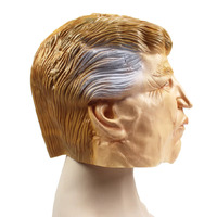 Donald Trump Mask Costume Party Celebrity Rubber Latex Mask Halloween President thumbnail
