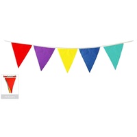 9m BUNTING FLAG Colourful Triangle Party Banner Birthday Wedding Flags Outdoor thumbnail