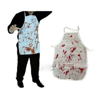 BLOODY APRON Halloween Party Fake Blood Horror Butcher Costume Accessory thumbnail