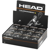 HEAD Tournament Squash Ball Advanced Training Competition Bulk Dozen - 12 Balls thumbnail