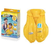 Inflatable Vest For Learning to Swim Buoyancy Float Swim Pool 51 cm x 46 cm thumbnail