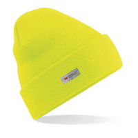Dents 3M THINSULATE Pull On Beanie Hat Thermal Work High Visibility - Neon Yellow thumbnail