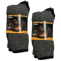 6 Pairs Mens THERMAL HEATED SOCKS Warm Winter Comfort Mens Work Size UK 7-11 thumbnail