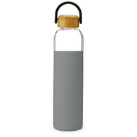 Soma Eco Bamboo Glass Water Bottle Grey 740ml BPA Free thumbnail