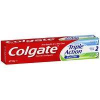 Colgate Triple Action Cavity Protection Whitening Toothpaste Original 160g thumbnail