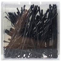 60x Indulge Hair Bobby Pin Assorted Colours In Display Box thumbnail