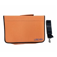 Pen Holder Folder Holds 120 Pens w Strap Collector Stationary Organizer Organiser thumbnail