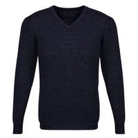 Mens Advatex Varesa Wool Pullover Jumper Cardigan - Navy - XL thumbnail