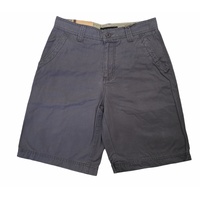 Mens 100% Cotton Drill Shorts Summer Casual Quality - Grey - 2XL/38 thumbnail