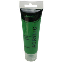 ARTISTS ACRYLIC PAINT Craft 75ml Tube Non Toxic Paints Water Based - Light Green thumbnail