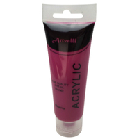 ARTISTS ACRYLIC PAINT Craft 75ml Tube Non Toxic Paints Water Based - Magenta thumbnail