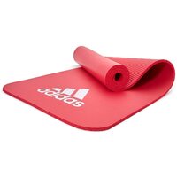 Adidas Fitness Mat 7mm Exercise Training Floor Gym Yoga Judo Pilates  - Red thumbnail