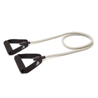 Adidas Resistance Tube Level 2 Band Elastic Yoga Fitness Gym Strap - Grey/Black thumbnail