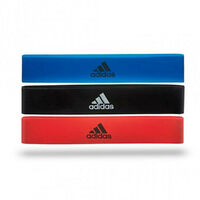 Adidas Mini Resistance Bands Yoga Fitness Workout Exercise Training Loop Set thumbnail