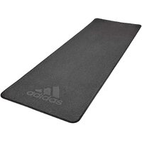 Adidas Professional Yoga Mat Exercise Training Floor Gym Fitness Judo Pilates - Black thumbnail