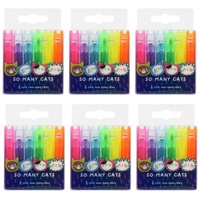 36pcs So Many Cats Cute Scented Mini Highlighter Pens thumbnail