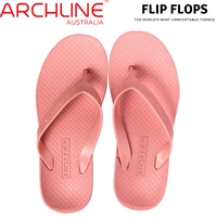 ARCHLINE Orthotic Thongs Arch Support Shoes Flip Flops - Pastel Pink - EUR 39 thumbnail