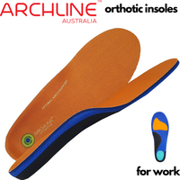 Archline Active Orthotics Full Length Arch Support Pain Relief Insoles - For Work - XL (EU 45-46) thumbnail