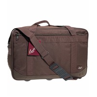 44L Foldable Duffel Bag Gym Sports Luggage Travel Foldaway School Bags - Rust thumbnail