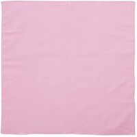 BANDANA Paisley 100% COTTON Head Wrap Durag Bandanna Summer Biker Scarf Mask - Light Pink (Plain) thumbnail