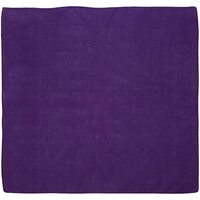 BANDANA Paisley 100% COTTON Head Wrap Durag Bandanna Summer Biker Scarf Mask - Purple (Plain) thumbnail