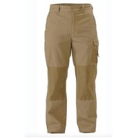 BISLEY Mens Razar Cordura Utility Pants Workwear Cotton Trousers Work BPU6110 - Khaki - 112R thumbnail