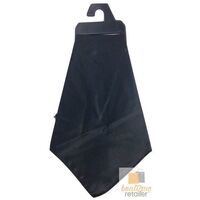 Mens POCKET SQUARE Party Silk Suit Handkerchief Kerchief Hanky Wedding  - Black thumbnail