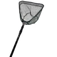 Telescopic Fishing Landing Net Rod Adjustable Foldable Pole Fish Catch & Release thumbnail