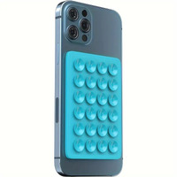 3M Silicone Phone Case Mount Pad Suction Cup Hands Free Holder Adhesive - Blue thumbnail