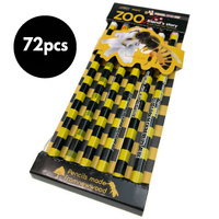72pcs ZOO Animal Pencil Set Jungle Kids Party Favours - Honeybee thumbnail
